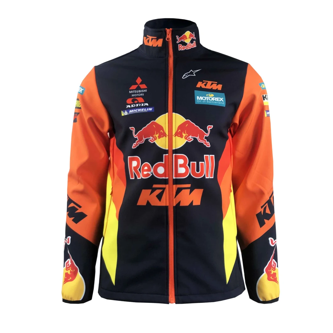 Custom Lined Uniform Red Bull Jacket Sportswear Activewear Wholesale Sweat Suits