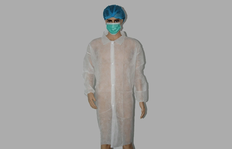 Factory OEM Wholesale Working Man Cheap Price Non Woven Visit Coat