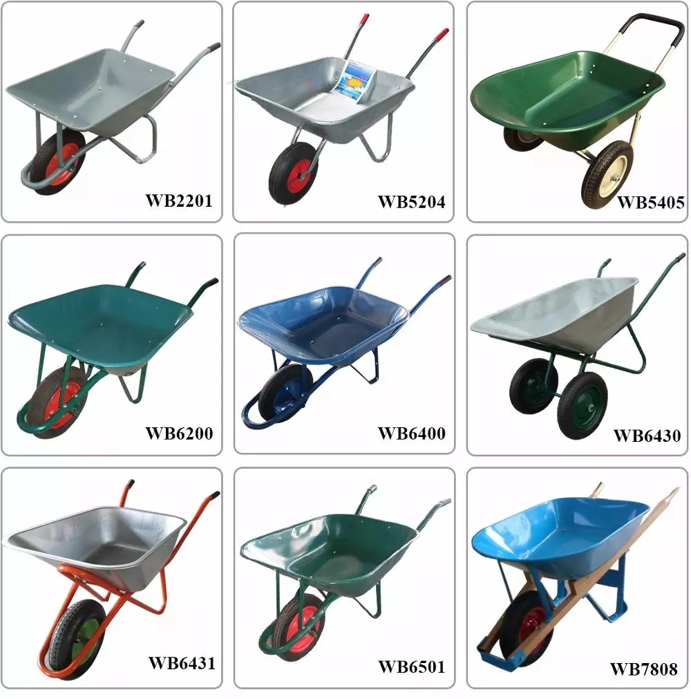 Experienced Garden Construction Tool Plastic Handy Four Wheel Garden Cart