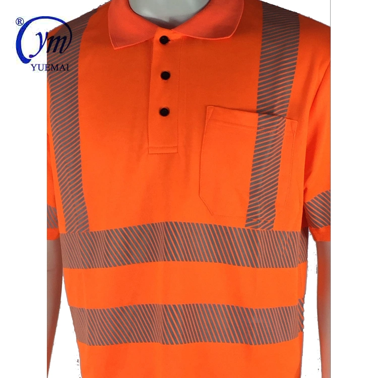 High Vis Reflective Safety Working T-Shirt