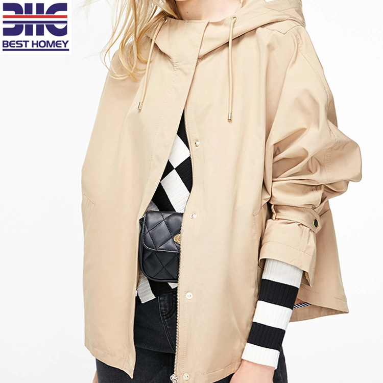 Ladies High Quality Button Breasted Jacket Women Fashion Clothes
