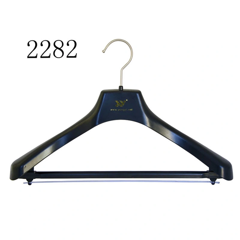 Custom Luxury Brand Clothes Women's Suit Hanger with Trousers Bar