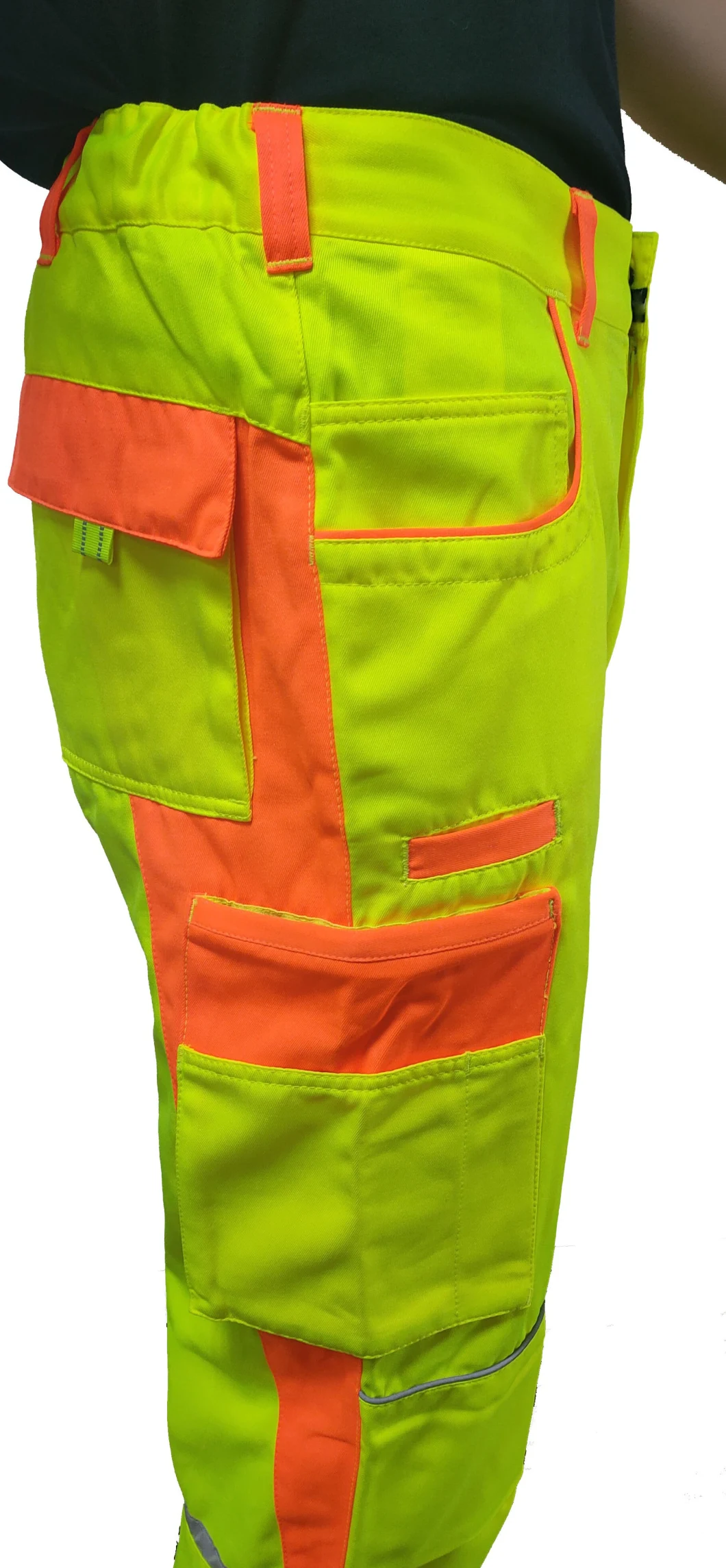 Men's High Visibility Safety Working Trousers