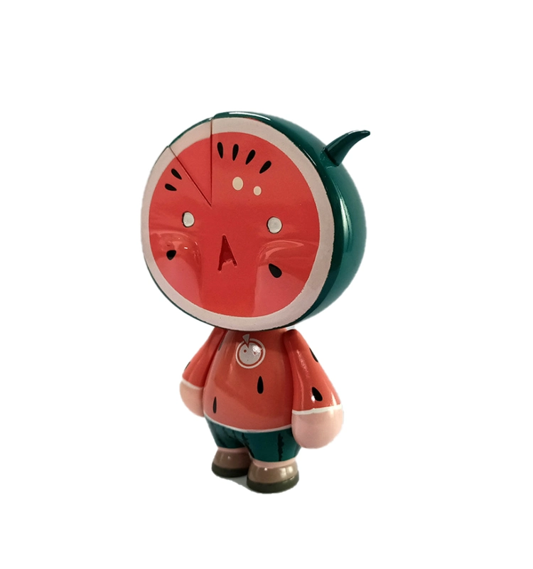 Cheap Mini 3D Painting Figure Cartoon Kawaii Toys Children Kid Gift Collection