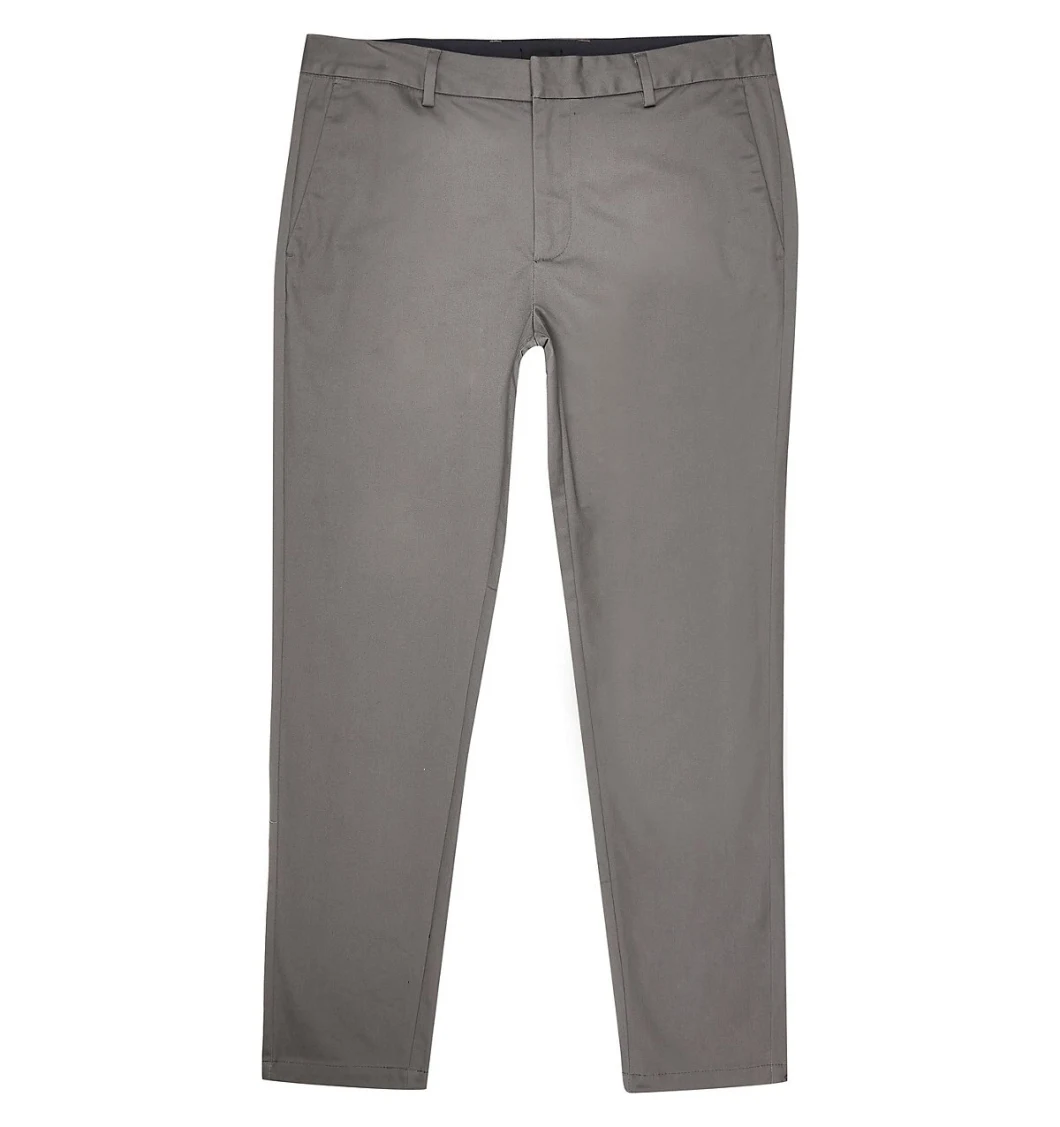 Stretch Cotton Twill Men's Slim Chinos Casual Trousers Hot Selling