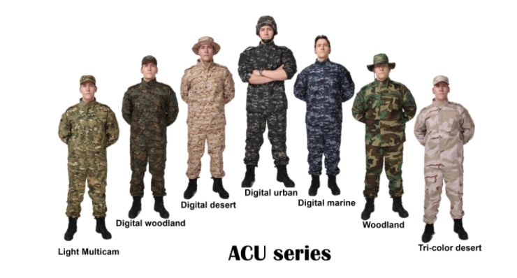 Wholesale Uniform T/C 6535 Custom Combat Military Camouflage Tactical Army Uniform Jacket + Pant Uniform