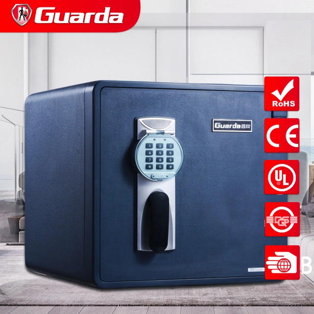Guarda 1-Hour Medium Fire Resistant Water Resistant Valuables Safe Box, Electronic Money Safe