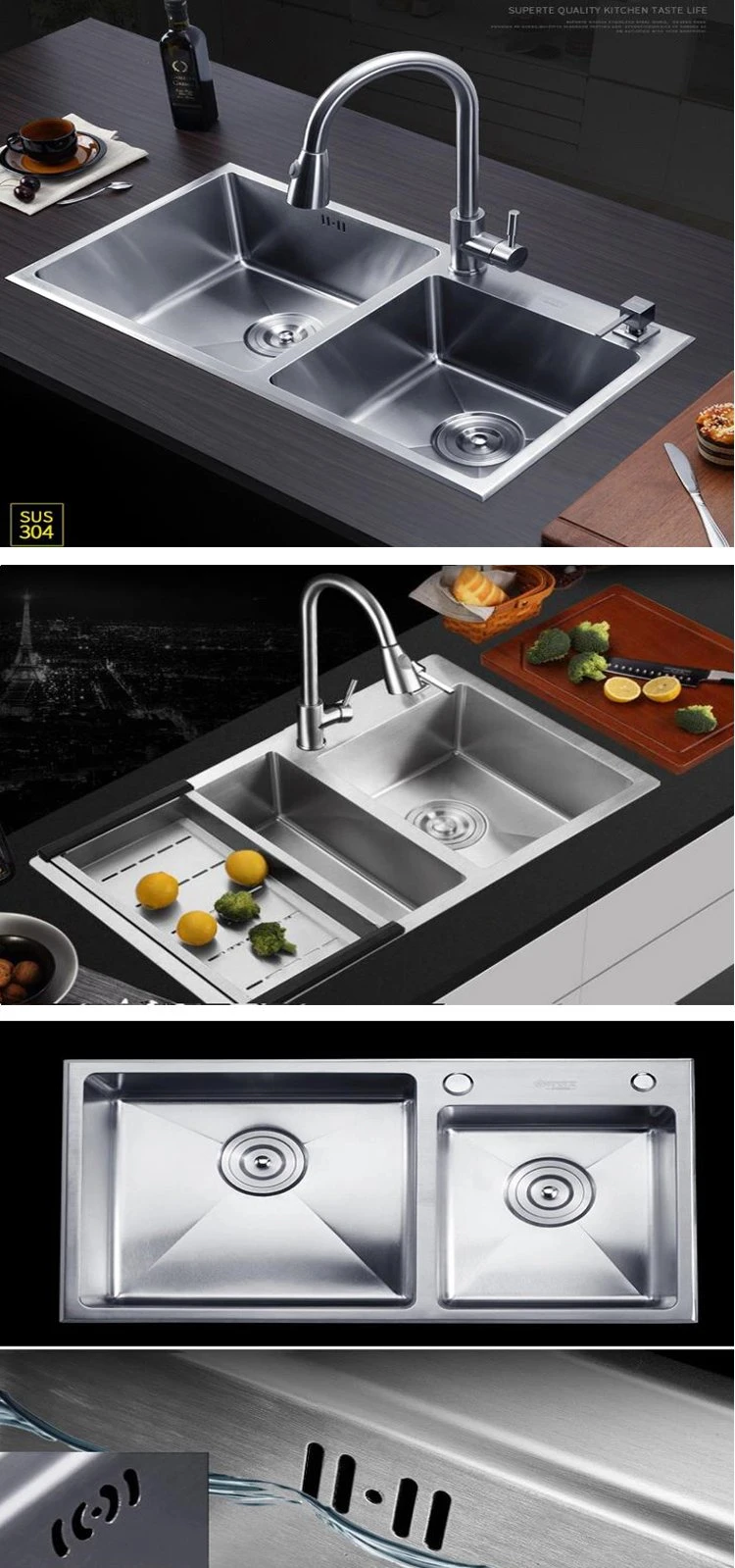 Special Promotions Stainless Steel Kitchen Sink Faucet Apron Sink Handmade Sink Bathroom Kitchen Accessories