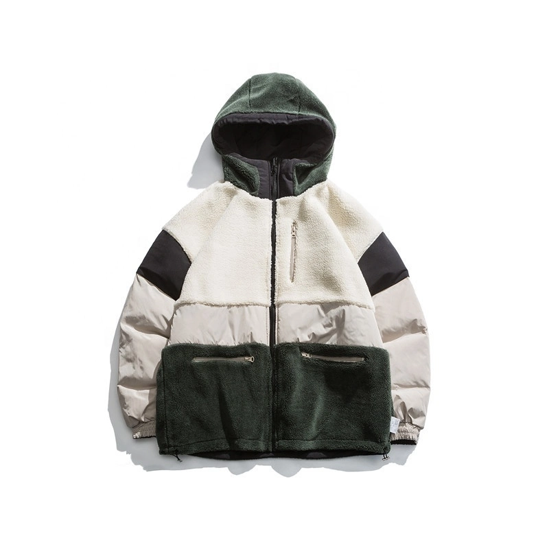 Best Sell High Quality Mens' Fleece Jacket Reversible Fleece Coat Fashion Street Wear Polar Coat