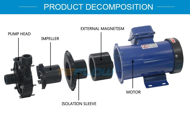 Corrosion Resistant MP Magnetic Pump Acid and Alkali Resistant Miniature Water Pump