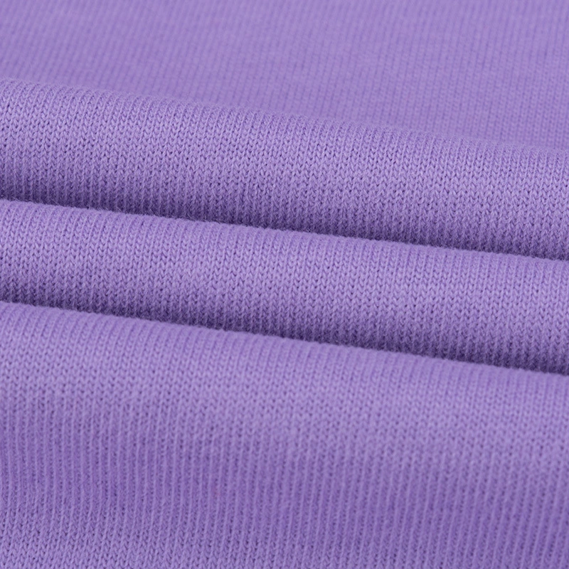 High Quality Plain Dyed Knitted Stock Lot 100 Cotton Single Jersey Cotton Terry Fabric