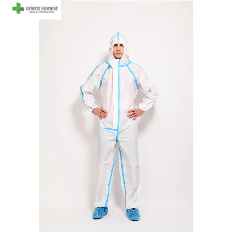 Antistatic Disposable Work Suits Static Resistant Disposable Working Clothes Static Resistant Disposable Scrub Suits Disposable Protective Clothing Factory