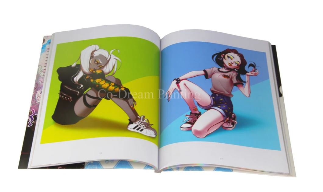 Custom Low Cost Children Colorful Comic Books Drawing Painting Book Printing