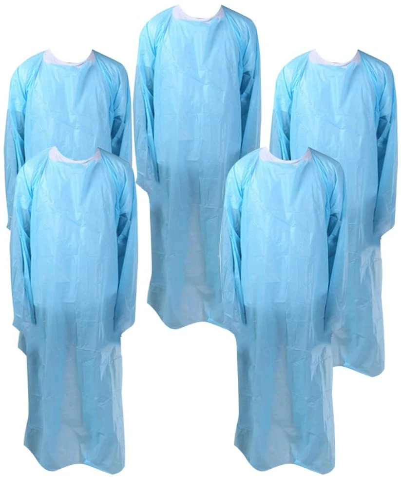 Disposable Aprons Protective Coveralls Overalls Suits Medical Isolation Gowns