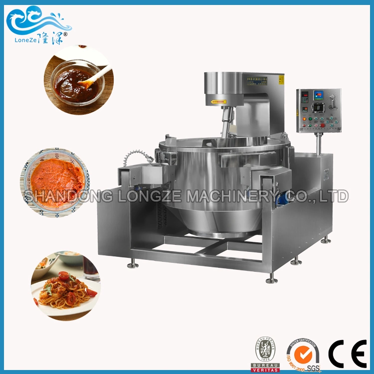 Industrial Electric Gas Automatic Biryani  Cooking Mixer Machine Fire Cooking Mixerstirring Cooking Machine