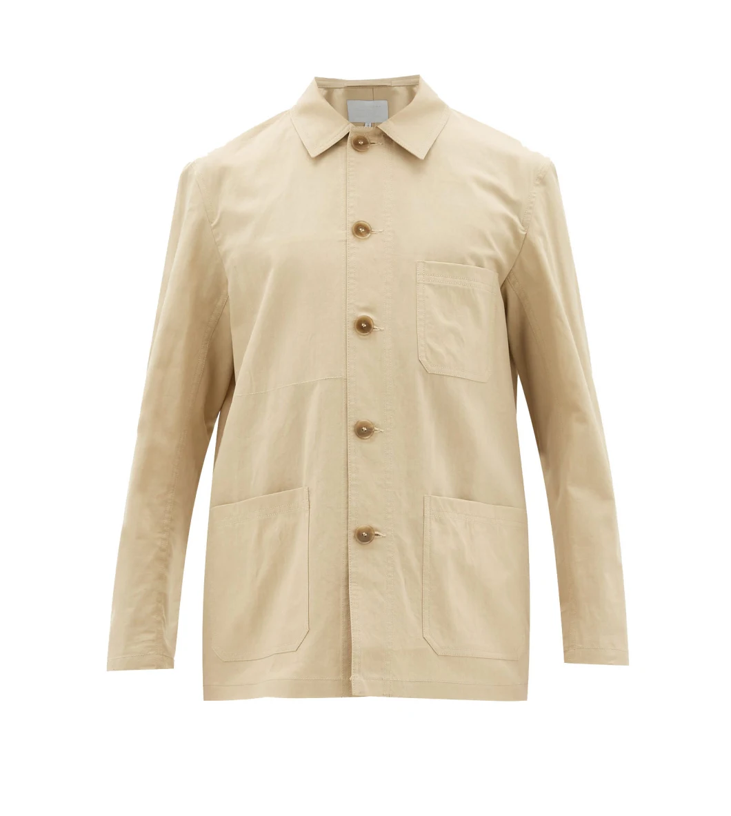 Wholesale Custom Fashion Design Jacket Hayes Cotton Silk-Twill Jacket