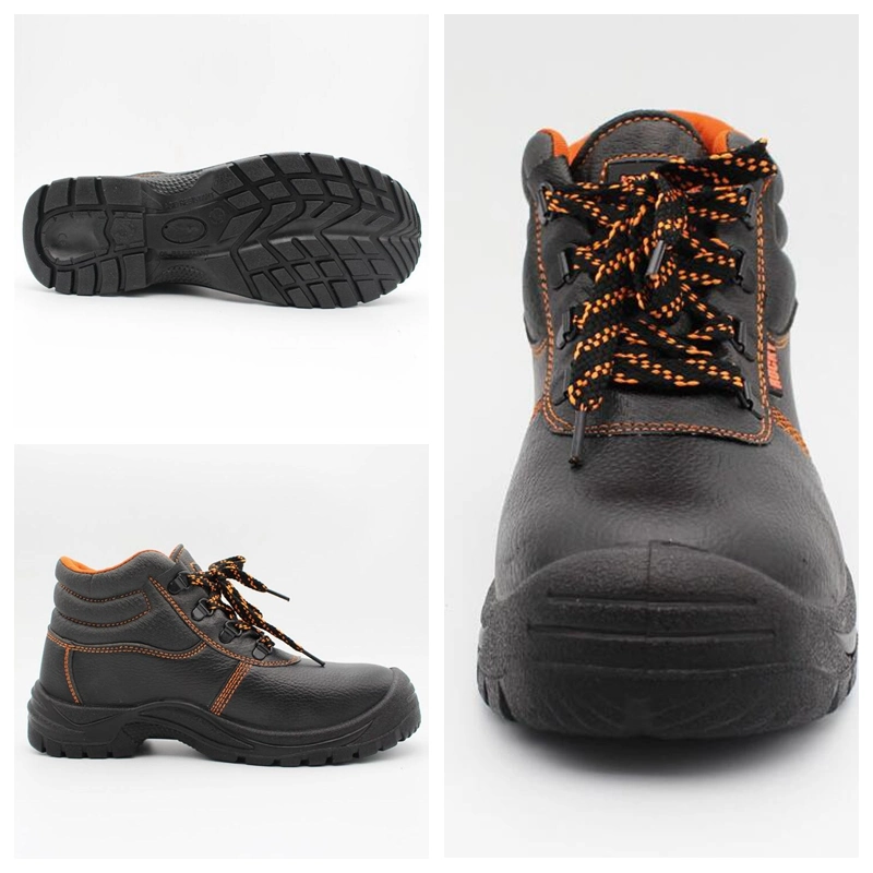 Slip-Resistant Working Safety Shoes Puncture-Resistant Leather Shoes Steel Toes Safety Footwear