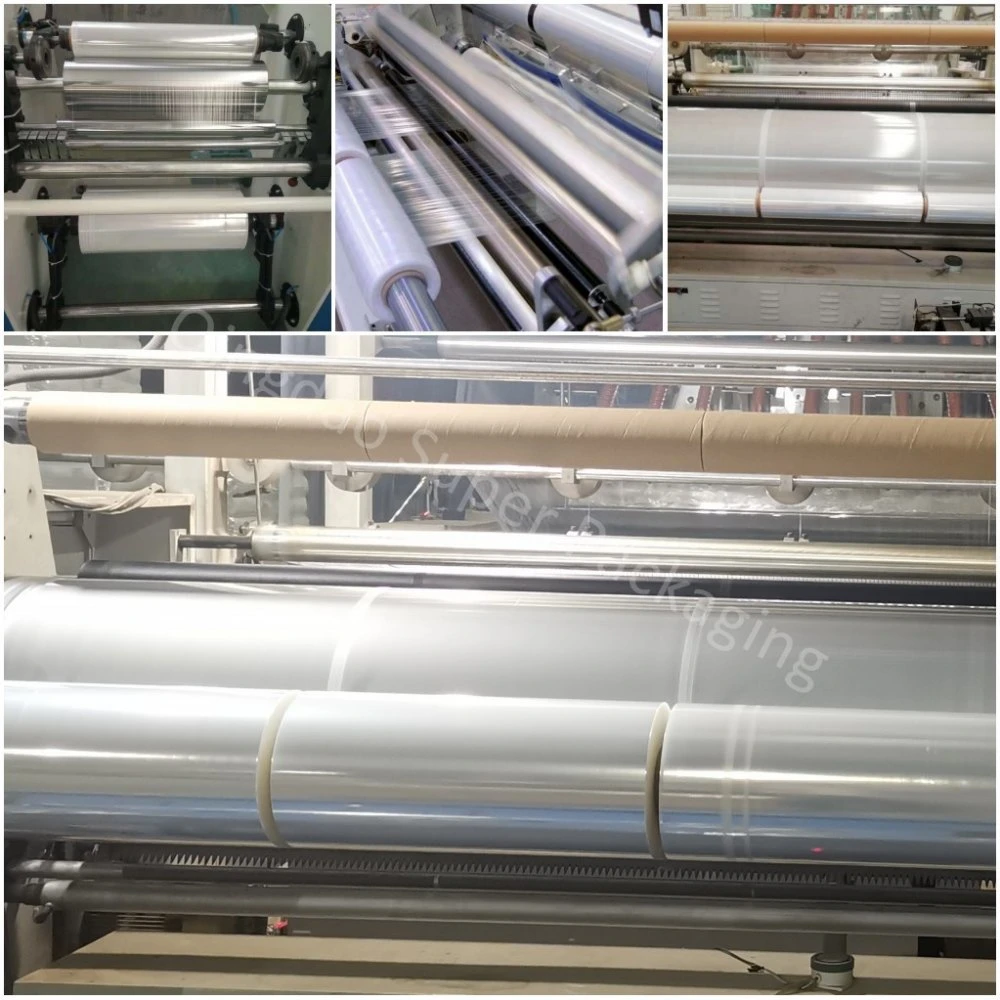 Wholesale Packing Roll Plastic Stretch Film Plastic Roll Packing Materials
