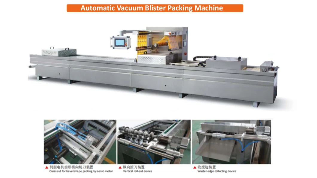 Automatic Food Sausage Thermoforming Stretch Film Vacuum Packing Packaging Machine