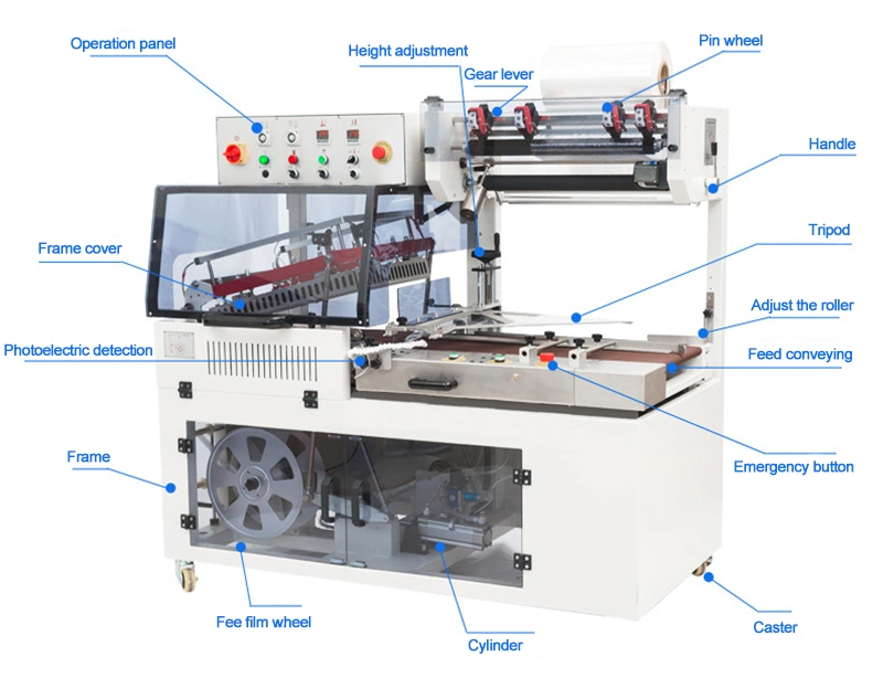 Shrink Wrapping Machine Film Shrink Wrapping Machine POF Film Shrink Wrapping Machine