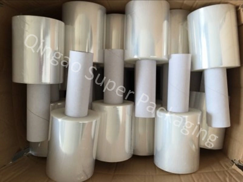 Transparent Mini Roll LLDPE Stretch Film with Handle