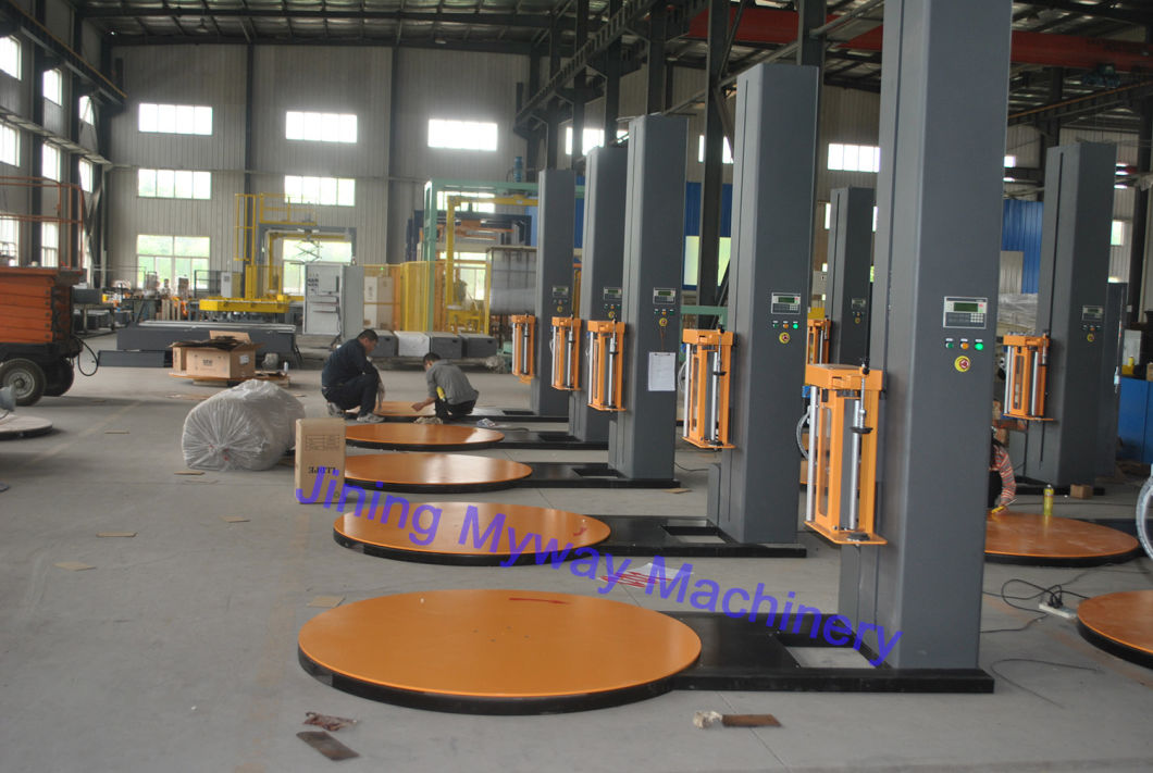 Wrap Packing Machine Pallet Stretch Film Wrapper Wrapping Packing Machine in Sales