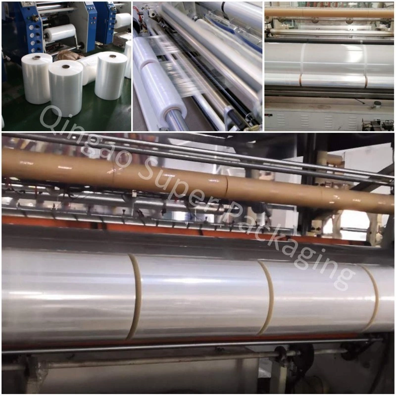 1500FT X 80gauge LLDPE Stretch Film Packaging Film Manual Use