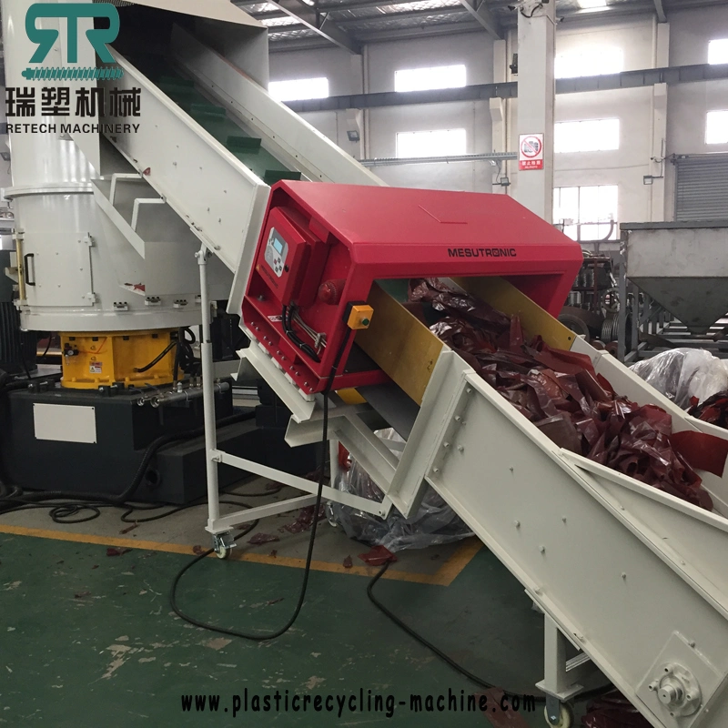 Plastic LLDPE Stretch Film Granulator for Working with Agglomerated Stretch Film LLDPE Material