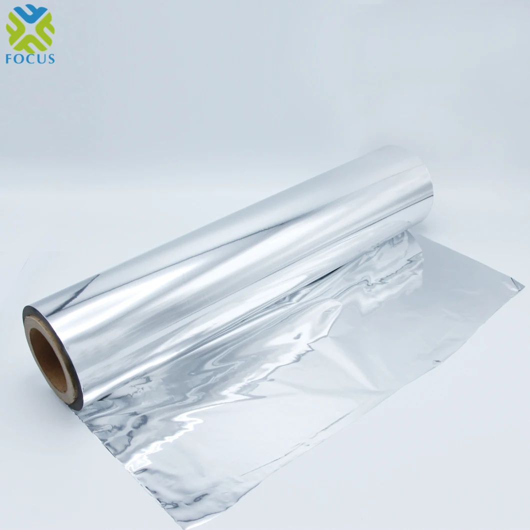 Metallized Plastic Wrap Film Metallic Pet CPP BOPP Film for Food Wrapping Film