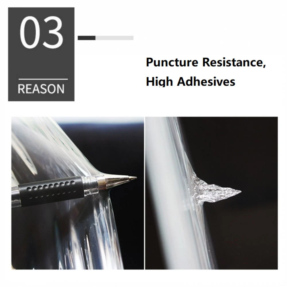 Transparent LLDPE Stretch Wrap Film PE Stretch Film Hand Roll