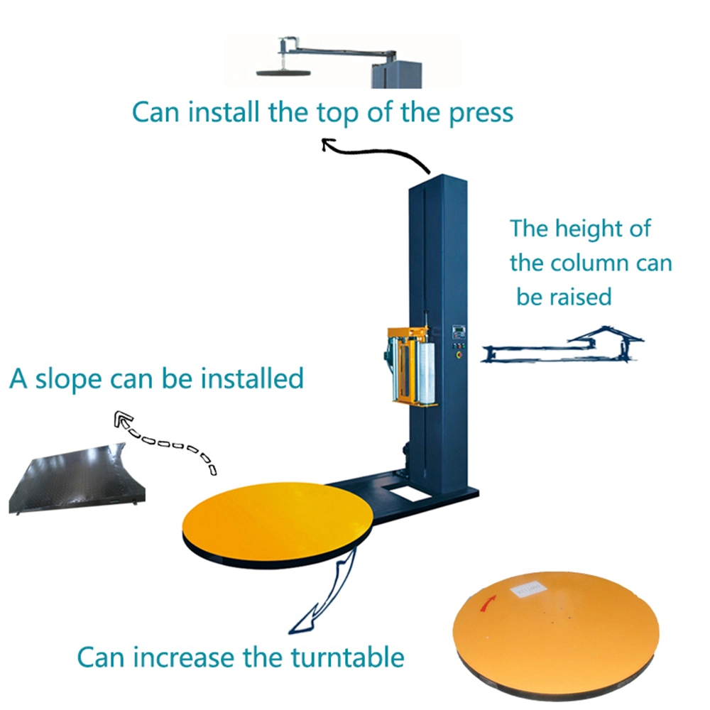 Pallet Wrapping Machine/Stretch Film Manual Pallet Wrapper/Pallet Wrap Machine