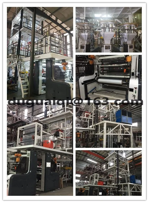 ABC Co-Extruding Rotary Head Film Blowing Machine for LDPE, LLDPE Film