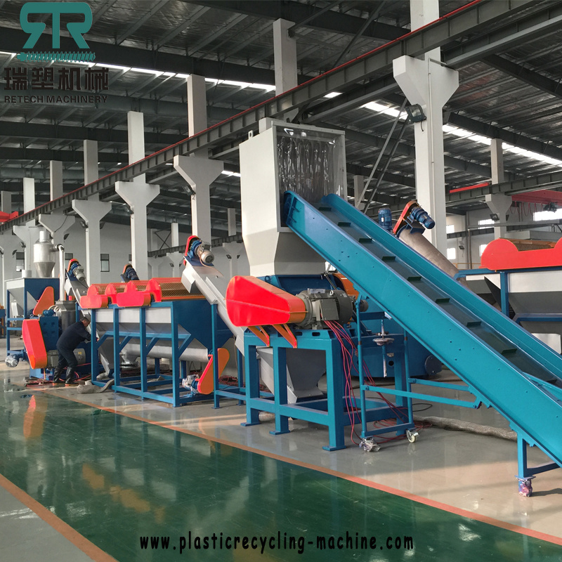 PE/PA Complex Film PE/PP/PS/ABS/LDPE/LLDPE Film Recycling Granulating Line