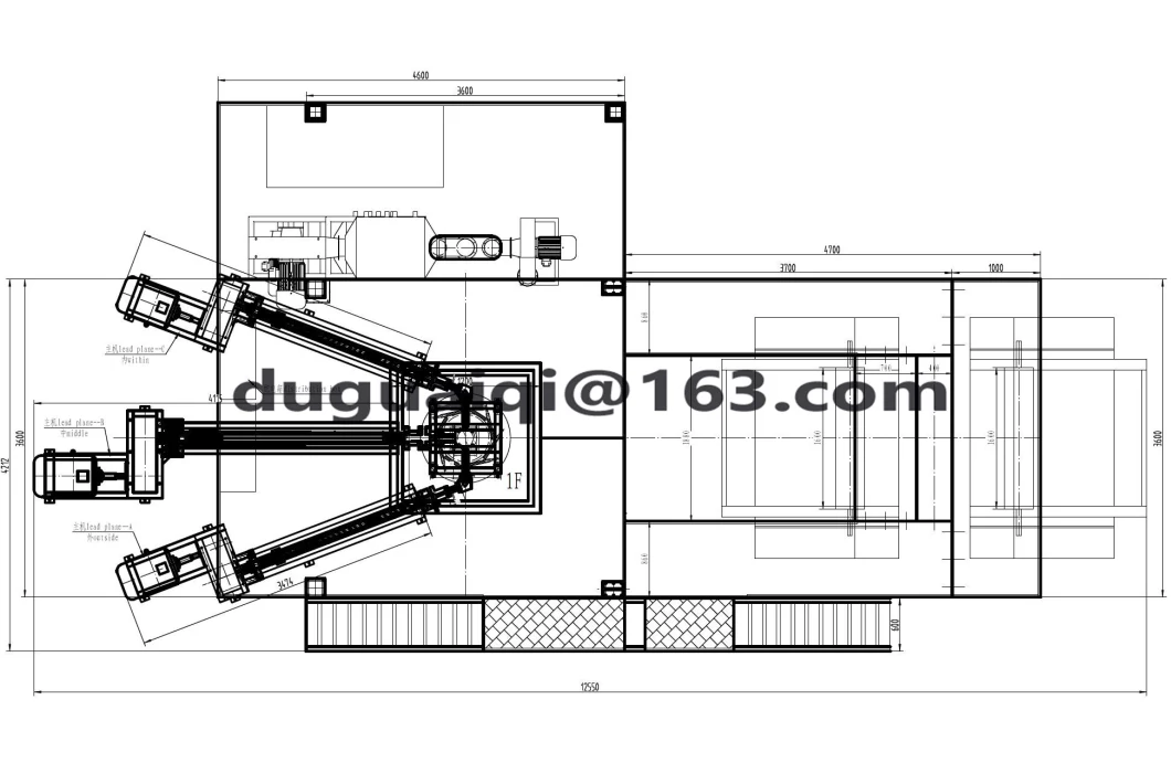 ABC Co-Extruding Rotary Die-Head Film Blowing Machine for LDPE, LLDPE Film