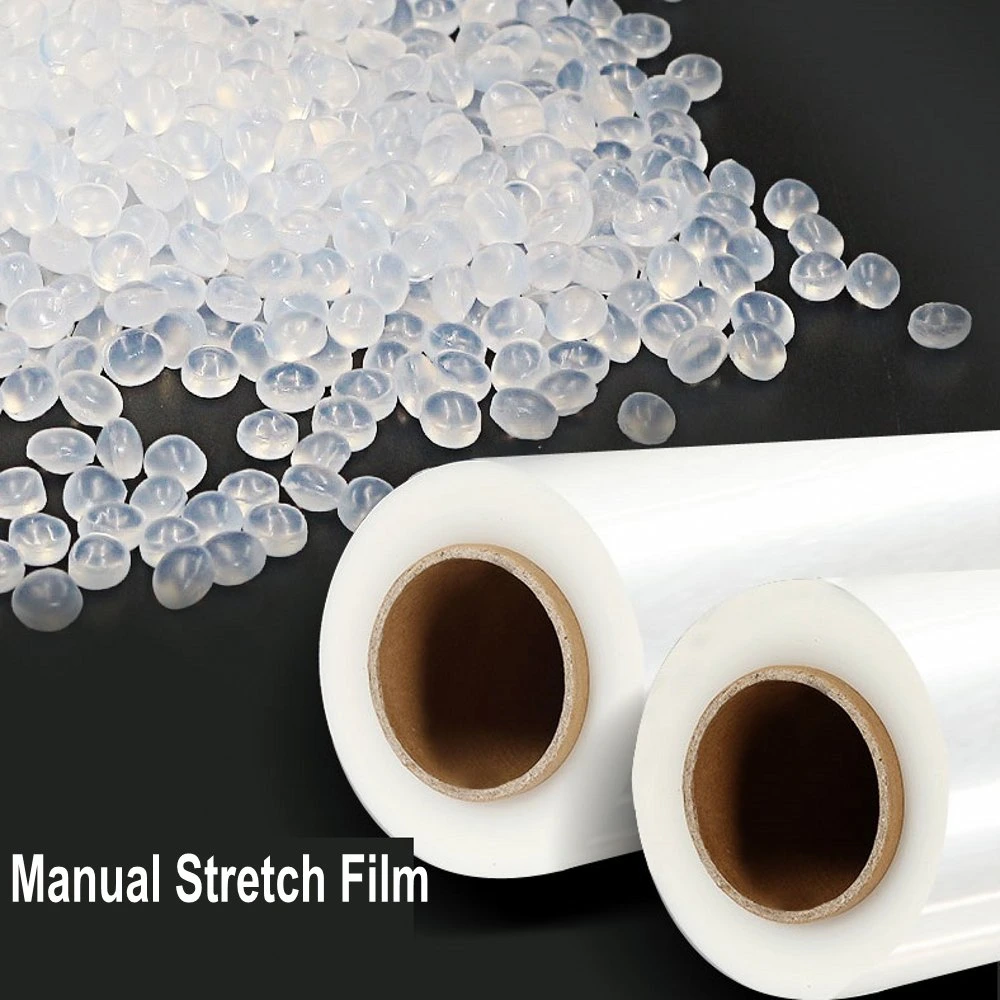 45-48kgs Packing Material Plastic Film Hot Jumbo Roll Stretch Film