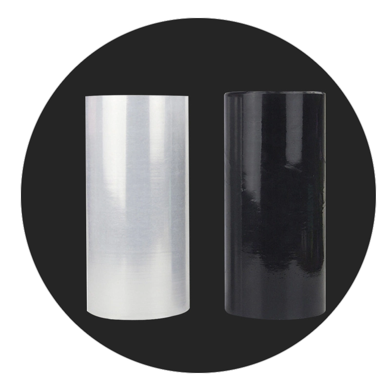 Transparent Shrink Packing Polyethylene Film Roll Plastic Wrapping LLDPE Stretch Film