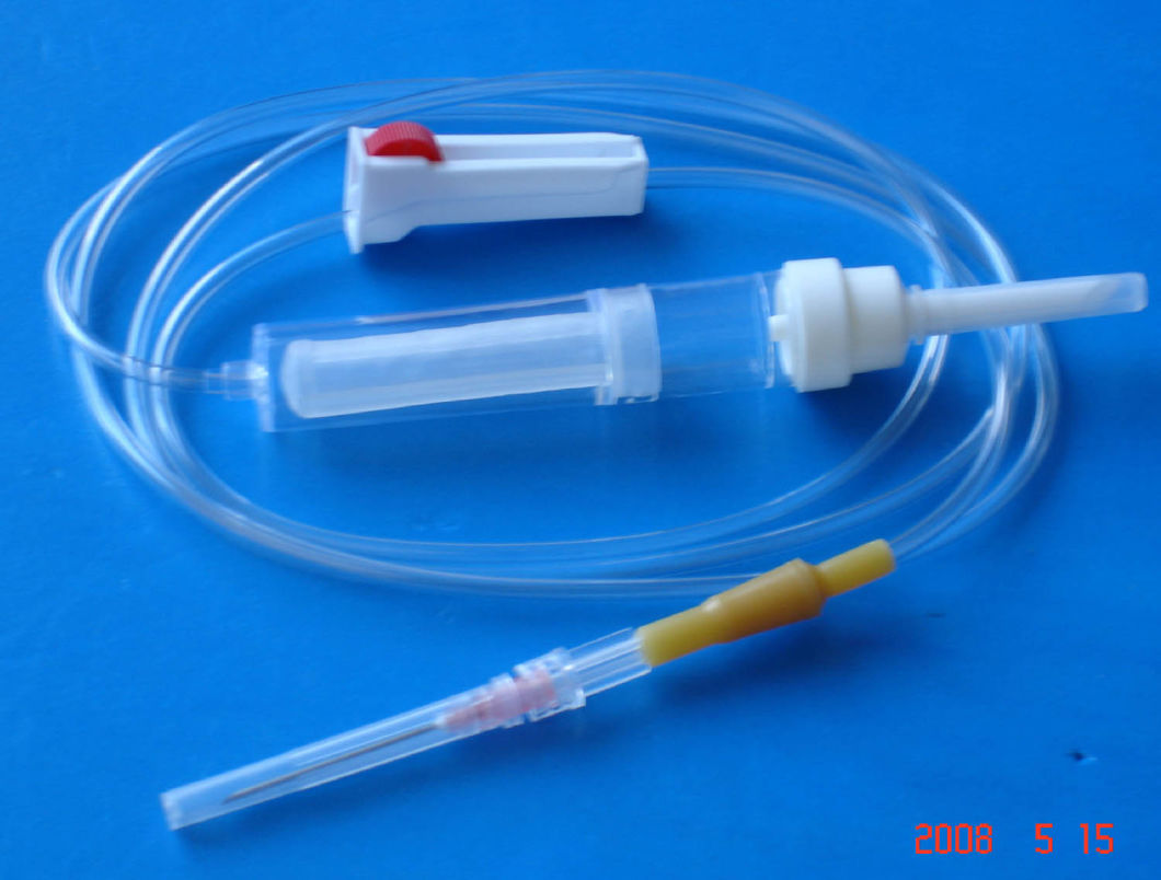Blood Transfusion Set with Needle for Single Use Eo Sterilized