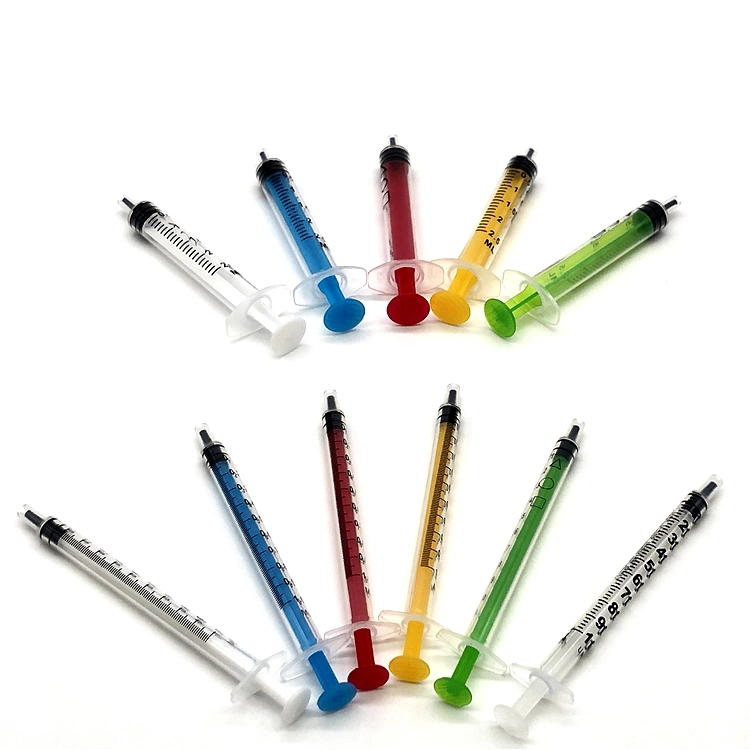 2.5ml Color Low Dead Space Syringe Without Needle