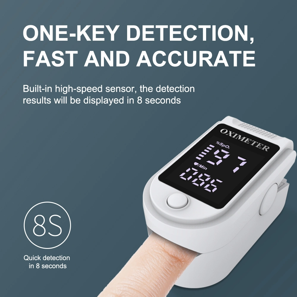 Medical Device Household Blood Oxygen Monitor Blood Oxygen Saturation Monitor Blood Glucose Meter Finger Pulse Oximeter