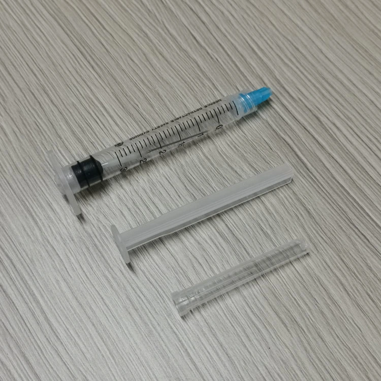 Factory Wholesale Price Needle Retractable safety Medical Syringe for Vaccine Injection Mslnr01