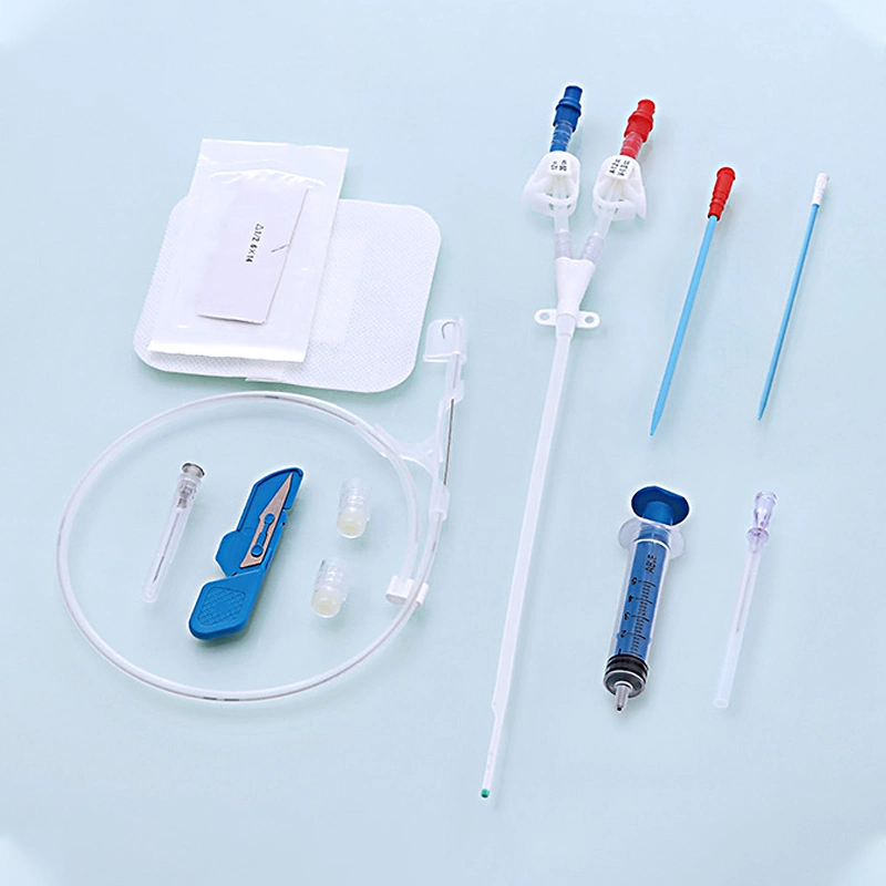 Blood Purification Product Long Term Hemodialysis Catheter for Reliable Medical Safety