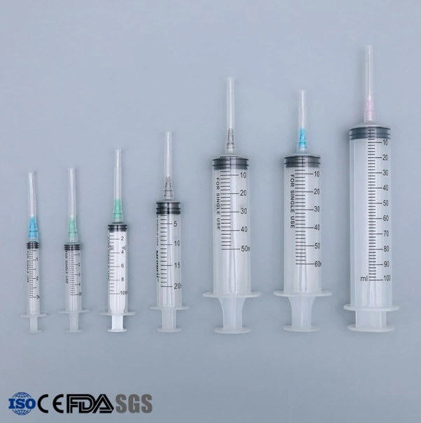 Insulin Syringes 3-Part Latex-Free with Integrated Needle 30g