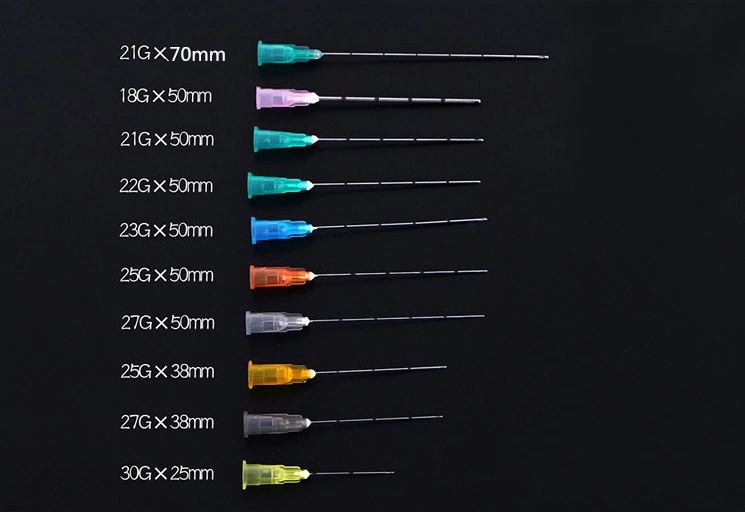 Medical Supplies Syringe Needle Micro Cannula for Filler Injection