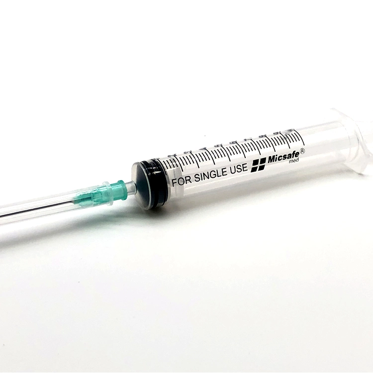 10ml Luer Slip Safety Syringe with Needle⋒