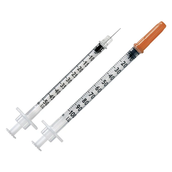 Disposable Sterile 0.5ml 1ml U100 1cc 30g 32g Insulin Syringes