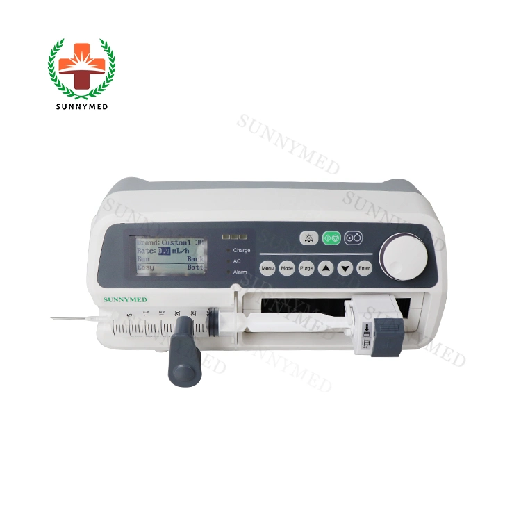 Sy-G079-2 Syringe Pump Single Electric Channel Injection Pump