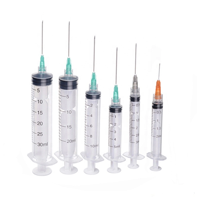 Medical Supplies Disposable Syringes for Injection Low Price