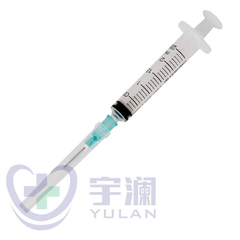 Disposable Medical Sterile Plastic Syringe with Needle