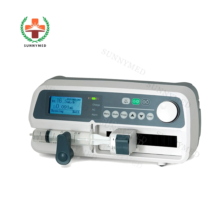 Sy-G079-2 Syringe Pump Electric Medical Syringe Pump Injection Pump