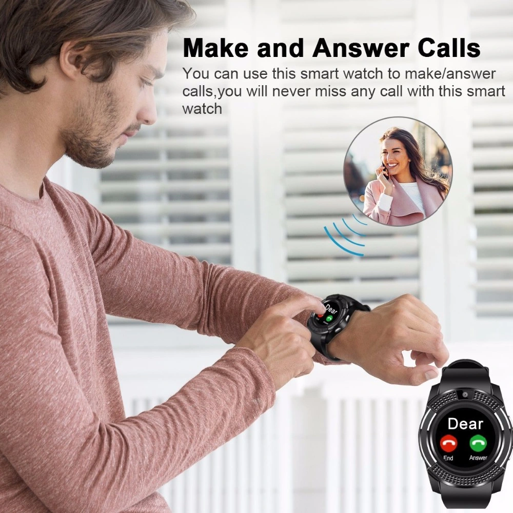 Smart Bracelet Heart Rate Monitor Fitness Tracker Blood Pressure Kids Smart Watch for Android Ios